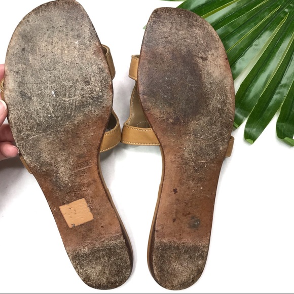 MANOLO BLAHNIK | sz 39 Tan Grella cutout sandals - Picture 7 of 8